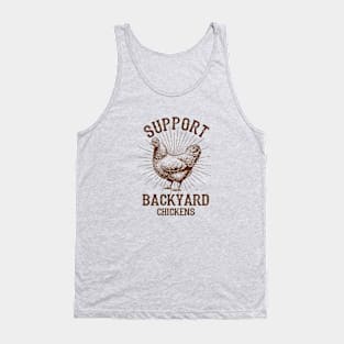 Support chicken Tank Top